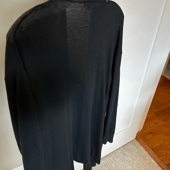 Thyme Maternity Cardigan Black - Picture 2 of 2